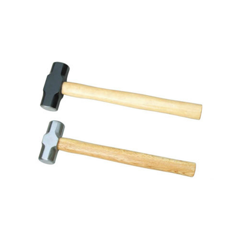 Wooden handle octagonal hammer