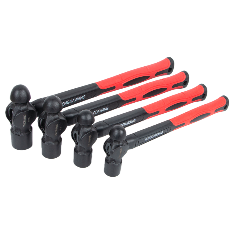 Plastic handle round headed hammer