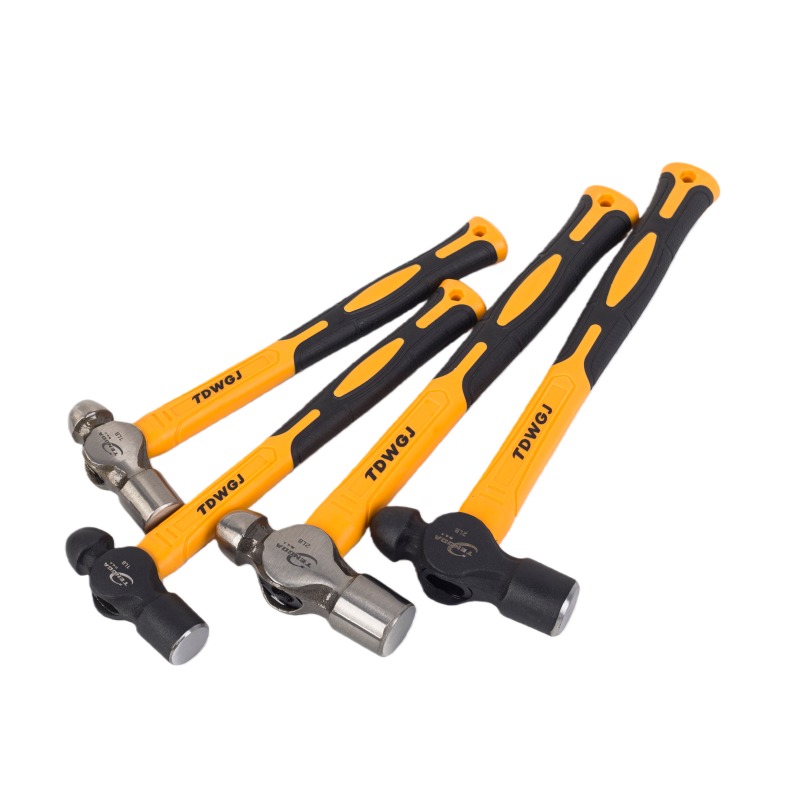 Plastic handle round headed hammer