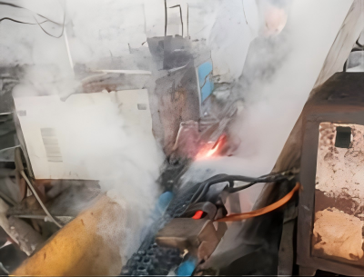 High frequency quenching process