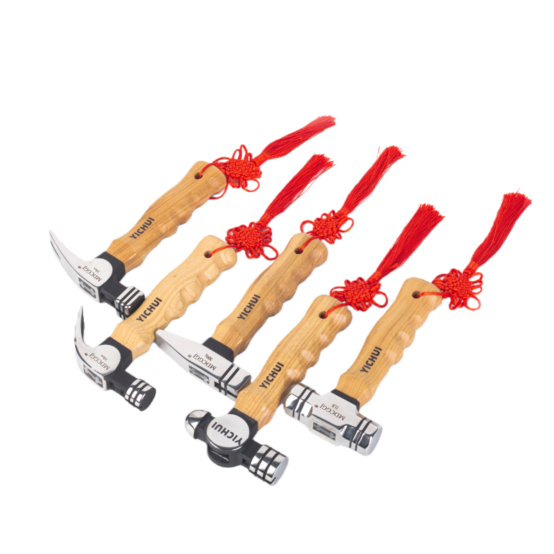 Walnut wood handle stainless steel mini hammer